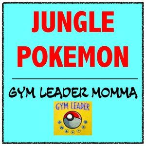 JUNGLE Pokemon Cards Section